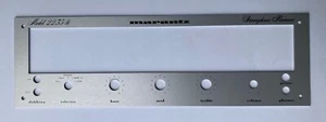 Marantz 2235B Receiver Front Panel Faceplate (Face Plate) SILVER ANODIZED New! - Bild 1 von 8