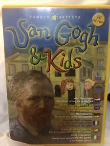 Famous Artists: Van Gogh & Kids RARE PC software CD-Rom, six languages - Picture 1 of 1