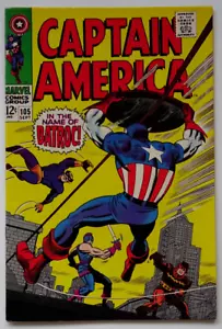 Comic Book- Captain America #105 Kirby/Adkins & Lee Batroc 1968 - Picture 1 of 19