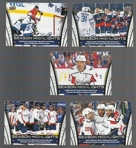 Washington Capitals 2018 Stanley Cup Champions SEASON HIGHLIGHTS SET OVECHKIN - Picture 1 of 1