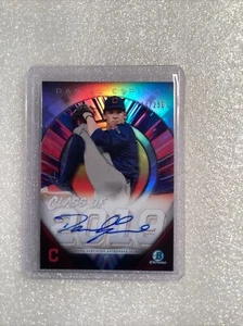 DANIEL ESPINO 2019 Bowman Class of 2019 Auto 144/250 Cleveland - Picture 1 of 4