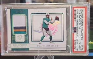 2022 National Treasures TUA TAGOVAILOA Franchise Treasures Patch/25 PSA 10 4farbig - Bild 1 von 2