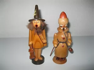 DDR Räuchermann Erzgebirge Nicolaus und Nachtwächter - Bild 1 von 2