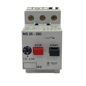 Automation Direct 1.6-2.5A Adjustable Pushbutton Manual Motor Protector MS25-250 - Picture 1 of 8