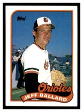 1989 Topps #69 JEFF BALLARD Baltimore Orioles