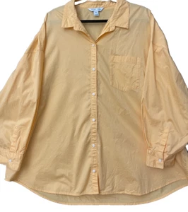 Old Navy Classic Button Down Hemd Boyfriend Herren Gr. 2XL orange - Bild 1 von 9