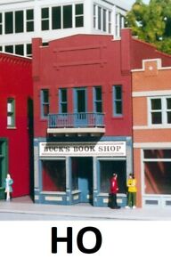 HO Scale - Buck's Book Shop BUILDING KIT by Smalltown USA, 699-6024