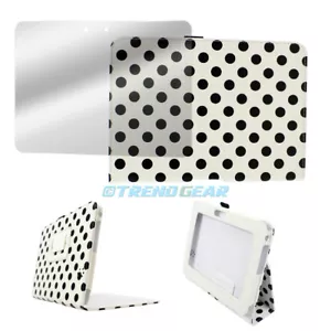 NEW CASE COVER+SCREEN PROTECTOR STAND POUCH PU WHITE DOT AMAZON KINDLE FIRE HD 7 - Picture 1 of 1