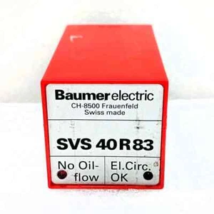 SVS BAUMER ELECTRIC Relay 81/2 RELAY Baumer Electric SVS40R81/2 40R83 40R FREE - Picture 1 of 5