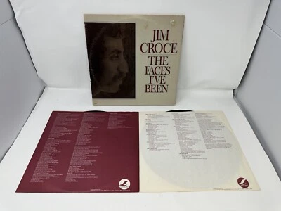 Jim Croce лица я был жизнь LS900 виниловая пластинка 1975 VG + - Изображение 1 из 4