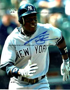 CURTIS GRANDERSON FIRMATO 8x10 New York Yankees - Mets - Detroit Tigers - Dodgers - Foto 1 di 1