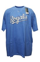 Kansas City Royals Majestic MLB Print Stitched Logo, Men's Big & Tall 4XL