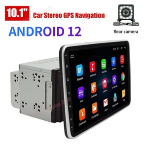 10.1" Android 12 Double Din Car MP5 Player Radio Car Stereo Head Unit GPS 4-Core - Picture 1 of 12