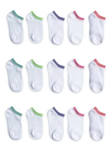 Calcetines Wonder Nation Niñas, Pack de 15 No Show - Imagen 1 de 1