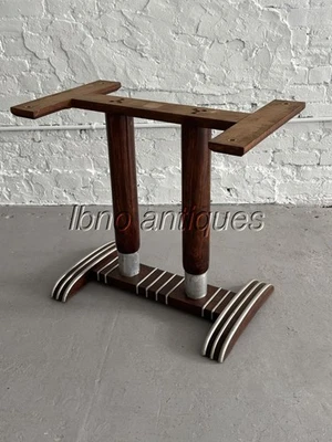 BASES DE MESA DE BISTRÓ PARISINO FRANCÉS ART DECO ORIGINALES / MESA DE CONFERENCIAS Foto 1 de 4