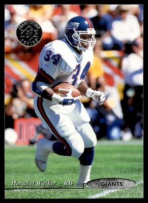 1995 SP Championship Herschel Walker #165 New York Giants - Image 1 of 2
