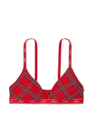 VICTORIA'S SECRET PINK LOGO TRAINGLE BRALETTE SIZE XXL NWT - Image 1 of 2