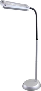 Color-05 Full Page 8 x 10 Inch Magnifier LED Illuminated Floor Lamp, Plastic... - Picture 1 of 7