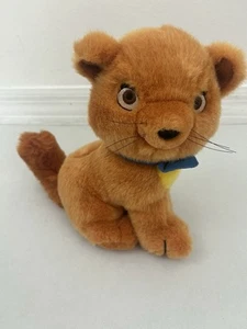 Walt Disney Company Aristocats Toulouse Peluche Naranja Gatito Gato 10" Arco Azul - Imagen 1 de 6