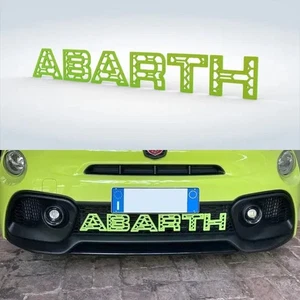Fiat ABARTH Griglia Anteriore Lettere Abarth Fiat - Foto 1 di 1