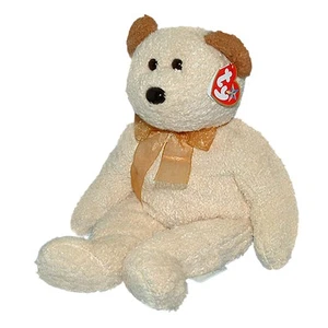 Ty Large Plush Beanie Buddy - Huggy the Bear MWMT - Picture 1 of 1