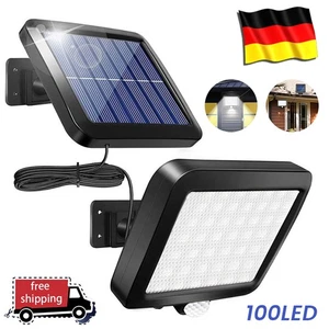 Schwarzes LED Solar weißes Induktionslicht mit einem Nettogewicht von ca.0.37kg - Bild 1 von 12