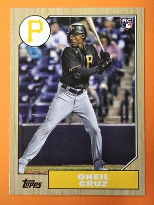2022 Topps Archives #211 Oneil Cruz RC Pittsburgh Pirates - Image 1 of 2
