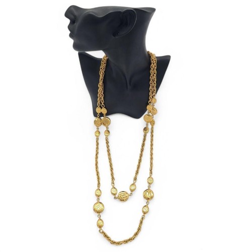 Collana CHANEL 1992 vintage Mademoiselle lunga da donna