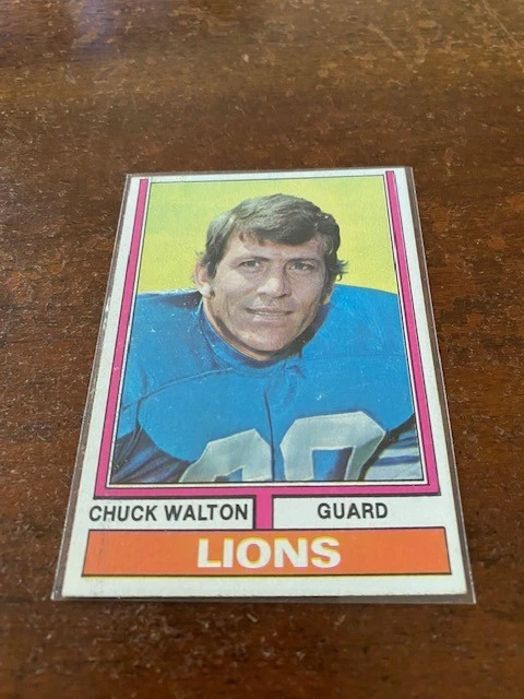 1974 Topps - Chuck Walton #249 - FREE SHIPPING - Image 1 of 1