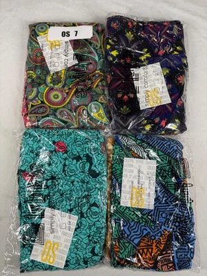 8 Pair of New One Size LuLaRoe Leggings Jogging Workout Yoga Leggings OS 7 - Image 1 of 3