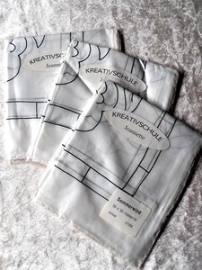 Gutta-Nickituch "SOMMERWIND" 55x55,Pongé 8  NEU & OVP - Bild 1 von 1