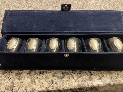 Bicchieri Amaro Con Lamina Argento  - Immagine 1 di 3