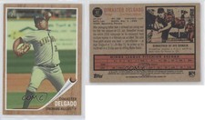 2011 Topps Heritage Minor League Edition Green Tint /620 Dimasther Delgado #97