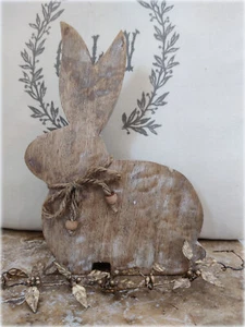 Hase ⚜️ Holz ⚜️REDUZIERT⚜️ Figur ⚜️ Holzhase ⚜️ Ostern ⚜️Landhaus - Bild 1 von 3