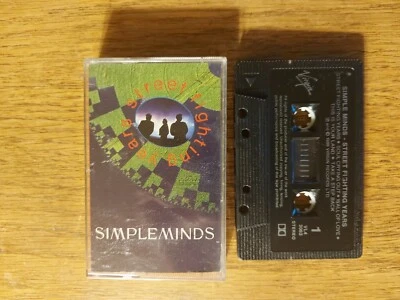 Simple Minds - Street Fighting Years Cassette - Image 1 of 2