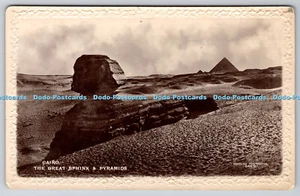 R749898 Kairo Die große Sphinx und Pyramiden J Beagles and Co Ltd RP - Bild 1 von 4