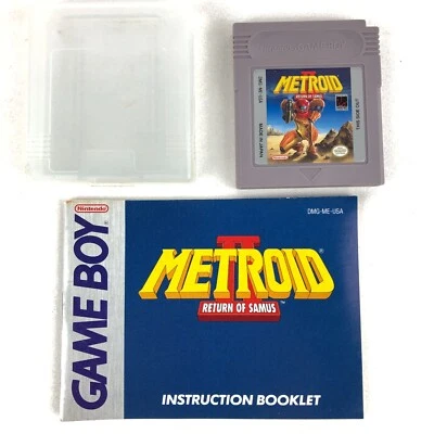 Metroid II: Return of Samus with Case & Manual Genuine Nintendo Game Boy Tested! - Image 1 of 4