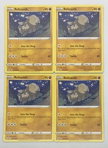 POKEMON TCG ORIGEN PERDIDO Relicanto x4 4x Juego Poco Común #101/196 Paquete ¡Nuevo Casi Nuevo! - Imagen 1 de 1