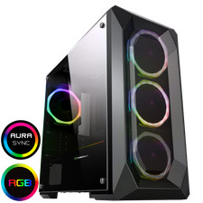 Game Max Kamikaze PRO ARGB 3pin Fans x4 TG Side Window Fan Control