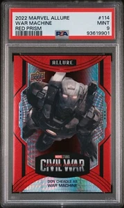 War Machine 2022 Marvel Allure Red Prism #114 Mint PSA 9 - Bild 1 von 2