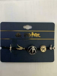 Harry Potter Icon Charm Cord Bracelet - Picture 1 of 2