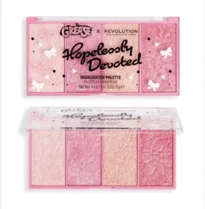 Makeup Revolution X Grease HOPELESSLY DEVOTED Highlighter Palette Authentic - Picture 1 of 3