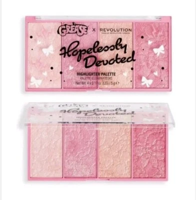 Makeup Revolution X Grease HOPELESSLY DEVOTED Highlighter Palette Authentic - Image 1 of 3