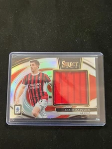 Christian Pulisic 2024-25 Panini Select Serie A Base Jumbo Swatch Relic AC Milan - Picture 1 of 2