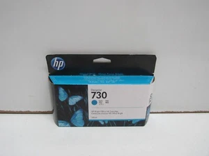 GENUINE HP 730 (P2V62A) CYAN INK CARTRIDGE - Picture 1 of 1