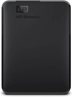Western Digital Elements Portable 3TB, External, (WDBU6Y0030BBKWESN) NEW - Image 1 of 2