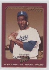 2002 Donruss Studio Classic Studio First Ballot /62 Jackie Robinson #CS-23 HOF
