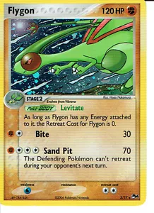 TARJETA PROMOCIONAL POKEMON HOLO FLYGON 3/17 ex - Imagen 1 de 1