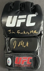 Jim Miller Signed Autographed UFC Fight Glove PSA/DNA COA - Picture 1 of 3
