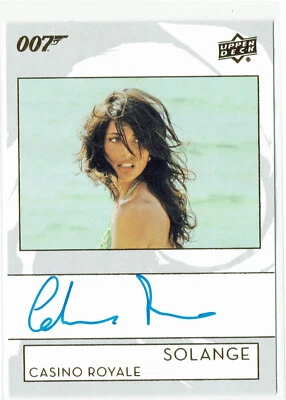 Colección James Bond 007 2019 autógrafo automático A-CA Caterina Murino como Solange Foto 1 de 3